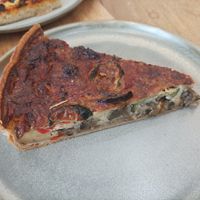 Tarte légumes at Land & Monkeys in Bordeaux