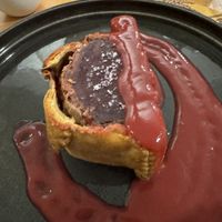 Beetroot wellington   at Osteria della Gatta Matta in Parma