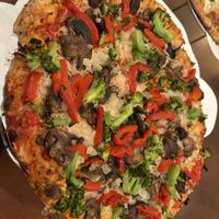  Nurse shark with vegan cheese  at Pizza Shark in Chatham