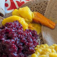  at Sisters Ethiopian Restaurant in Portland