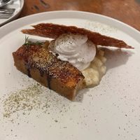 bolo de coco brulee  at Tau Cozinha in Sao Paulo