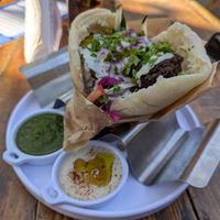 Falafel pita at Sumsum San Pancho in San Francisco