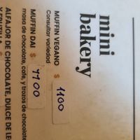 vegan muffin at Dai Sladky - Pastelería y Casa de Té in Santa Fe