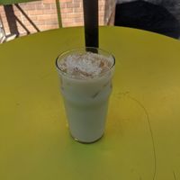 Iced soy London fog at Remedy Cafe - Jasper Ave in Edmonton