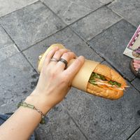   at Bánh Mỳ Chay - Vegetarian Bread in Hanoi