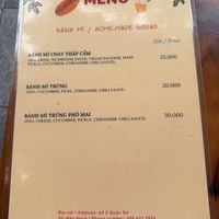   at Bánh Mỳ Chay - Vegetarian Bread in Hanoi