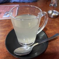 Ginger lemon tea   at Juice adda in Kathmandu