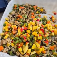 Wild rice bowl at Zava Cafe in Milton
