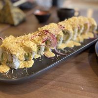 Roll with potato crisps  at Horus Vegan in Recoleta