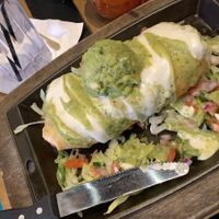 Vegan Chicken Chimichanga 😋 at Nacho Daddy - Downtown in Las Vegas