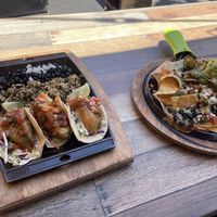 Avocado tacos and loaded nachos   at Nacho Daddy - Downtown in Las Vegas