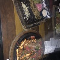 ‘Chicken’ fajitas   at Nacho Daddy - Downtown in Las Vegas