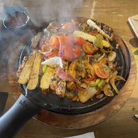 vegan fajitas  at Nacho Daddy - Downtown in Las Vegas