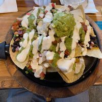 Loaded Nachos with Vegan Crema at Nacho Daddy - Downtown in Las Vegas
