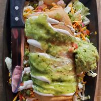 Chimichanga at Nacho Daddy - Downtown in Las Vegas