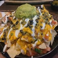 Vegan loaded nachos were delicious, and the staff was very friendly! #Veganuary at Nacho Daddy - Downtown in Las Vegas