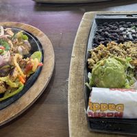 Chick’n fajitas  at Nacho Daddy - Downtown in Las Vegas