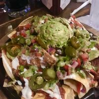 Vegan loaded nachos at Nacho Daddy - Downtown in Las Vegas