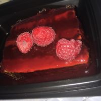 chocolate raspberry cake at Nacho Daddy - Downtown in Las Vegas