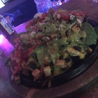 vegan chick’n nachos at Nacho Daddy - Downtown in Las Vegas