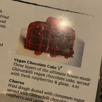 Dessert option at Nacho Daddy - Downtown in Las Vegas