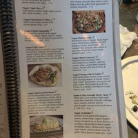 The menu at Nacho Daddy - Downtown in Las Vegas