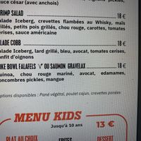 Poke bowl falafel vegan   at Daytona Grill in Viviers-du-lac