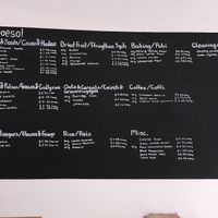 What they sell (September 2024) at Sero in Aberystwyth