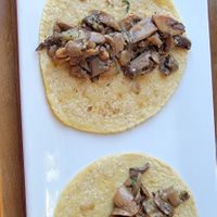 Mushroom tacos at Maize Mexican Grill - The Station in Champaign