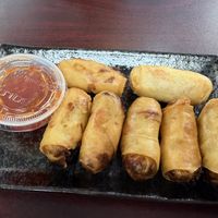 Vegan spring rolls  at 9 Thai Cuisine in Newark