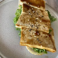Teriyaki tofu  at Cafe KOB Seaside in Koh Samui