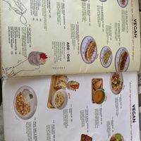 Vegan menu   at Cafe KOB Seaside in Koh Samui