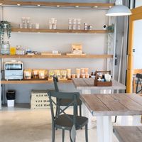 You can buy some vegan granola and fruits chips  at Cafe KOB Seaside in Koh Samui