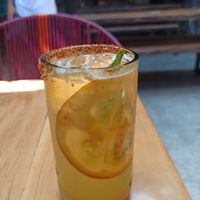 Lulo lemonade at Lulo Bar in Santa Marta