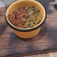 Panna Cotta mit Maracuja at Lulo Bar in Santa Marta