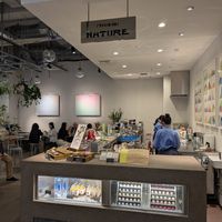 inside at (THISIS)NATURE in Kyoto