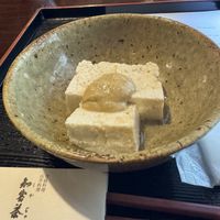First tofu course  at Shika-Jaya in Hakone