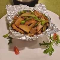 Assorted mushrooms at Yi Pin Qing Lian in Yancheng