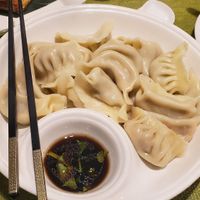 Vegan dumplings   at Yi Pin Qing Lian in Yancheng