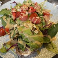 Avocado Bread  at Prenzel Cafe in Berlin