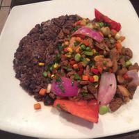 tuca tuca vegan house special  at Aji Limon in Cape Coral
