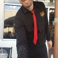 Our server, Manuel -- he is the best! at Aji Limon in Cape Coral