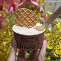 Vegan Oriental Beauty (Chrysanthemum Goji) Ice Cream at Oat & About in Central Singapore