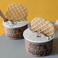 Vegan Rizz’s Peanut Butter Cups & Mont Blanc Ice Cream at Oat & About in Central Singapore