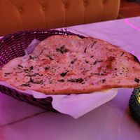 Vegan naan at Indian Bistro in Gothenburg