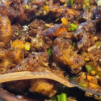 Gobi Machurian deep fried cauliflower  at Turmerica By Tanvi Modi in Sterling