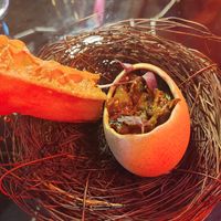 Sichuan Canteen: Pt 2
Tasty eggplant dish and a super crunchy toasty thing to go with it. The egg was a bit creepy. at Shu in Collingwood