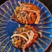 Shitake paste on toaste bread this time: tasty at Shu in Collingwood