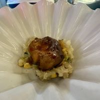 Lions Mane and mash   at Shu in Collingwood