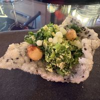 Salted bean cracker   at Shu in Collingwood
